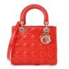 ae2d2685514d2d23615cbfeb521c5fde.jpg Patent Cannage Medium Lady Dior Red