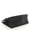 Oblique Calfskin Embossed Large Book Tote Black