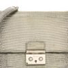 Metallic Lizard Miss Dior Promenade Pouch Gunmetal
