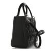 Patent Cannage Medium Lady Dior Black