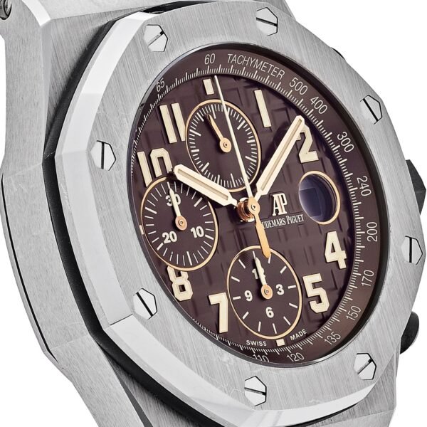 Audemars Piguet Royal Oak Offshore 26470ST.OO.A820CR.01 Chronograph Stainless Steel Brown Dial
