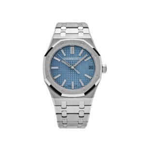 Audemars Piguet Royal Oak 15510BC.OO.1320BC.01 White Gold Blue Baguette Dial Limited Edition of 100