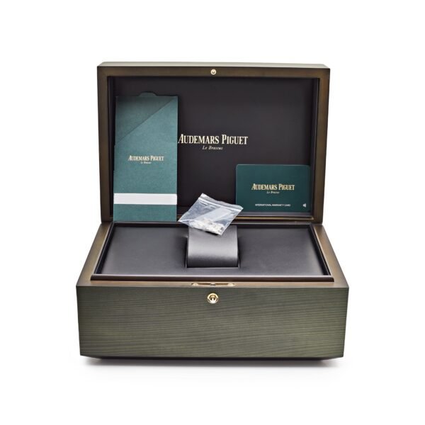 Audemars Piguet Royal Oak 15510BC.OO.1320BC.01 White Gold Blue Baguette Dial Limited Edition of 100