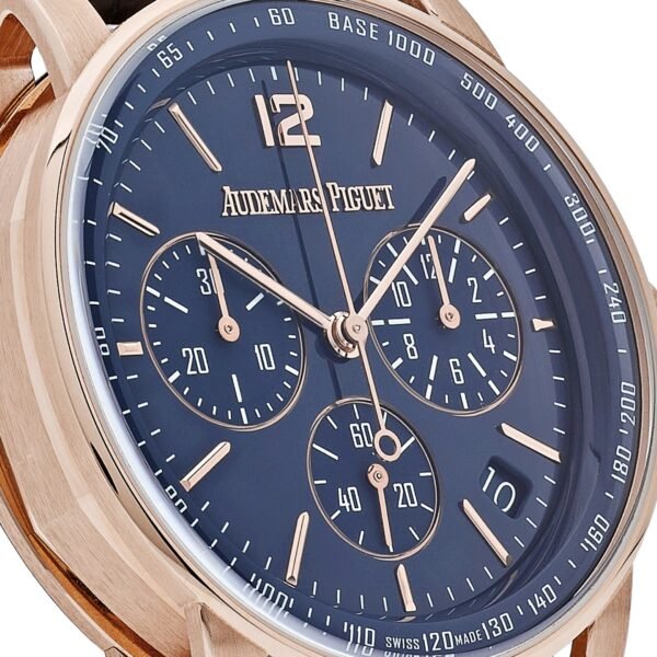 Audemars Piguet Selfwinding Chronograph Code 11.59 26393OR.OO.A321CR.01 Lacquered Blue Dial