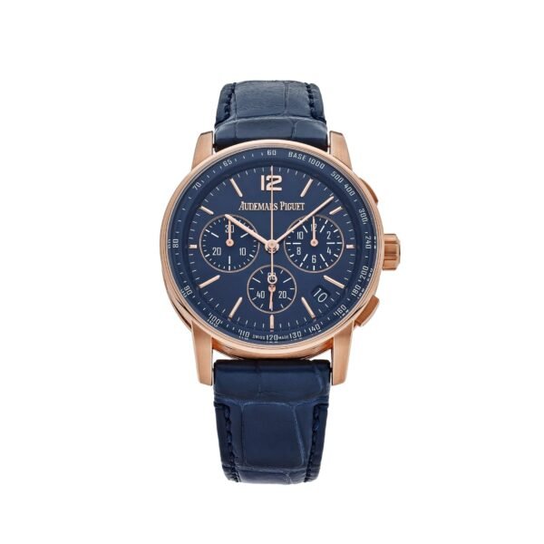 Audemars Piguet Selfwinding Chronograph Code 11.59 26393OR.OO.A321CR.01 Lacquered Blue Dial