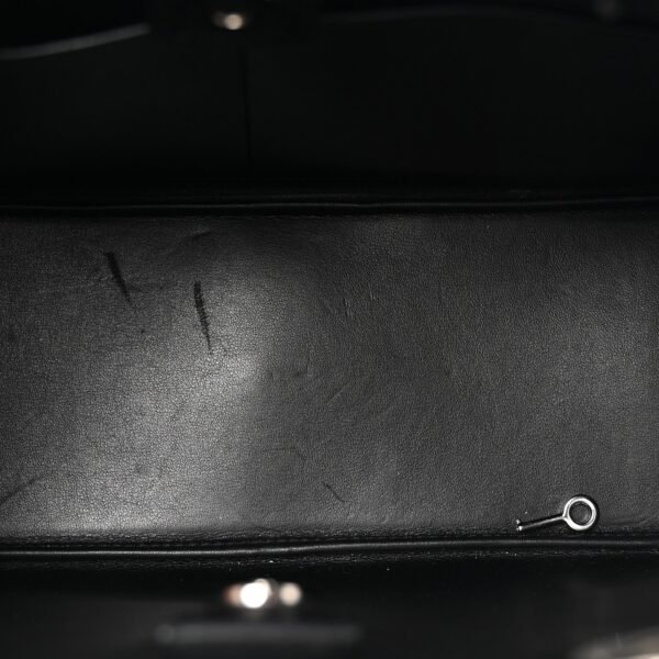 Smooth Calfskin Tri-Color Diorissimo Pocket Tote Black Blue Red