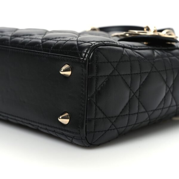 Lambskin Cannage Small My ABCDior Lady Dior Black