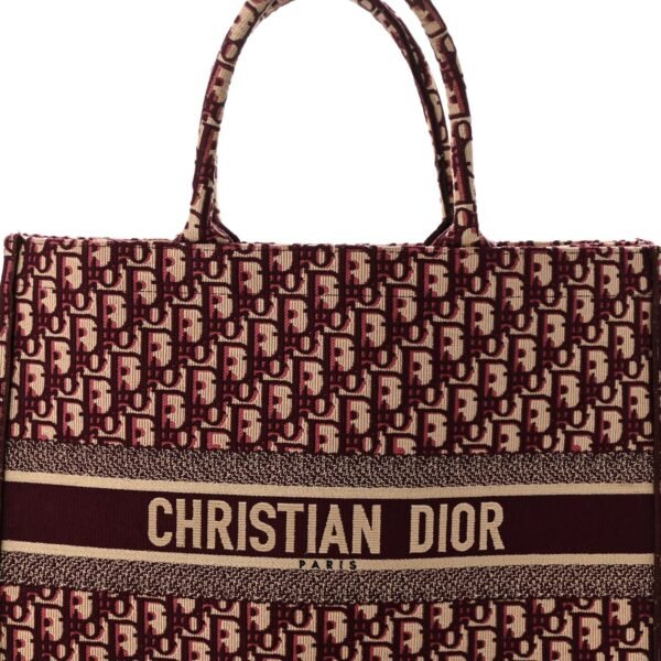 b65288031728dadaaf97f22ea6b3cd83.jpg Oblique Large Book Tote Burgundy Multicolor