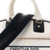 b6f99c18bfeeb3b50056e10e901995cd.jpg Calfskin Small Dior Vibe Zip Bowling Bag White