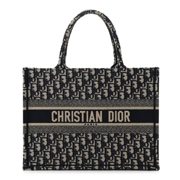 b8302db213c78fe2cf6c57abcbdafd1e.jpg Oblique Medium Book Tote Blue Multicolor