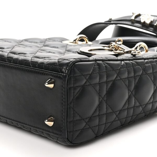 Lambskin Cannage Small My ABCDior Lady Dior Black