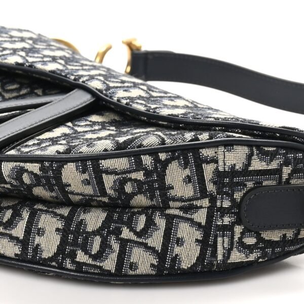 Oblique Saddle Bag Blue