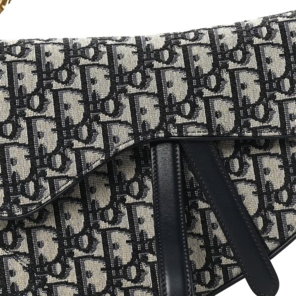 Oblique Saddle Bag Blue