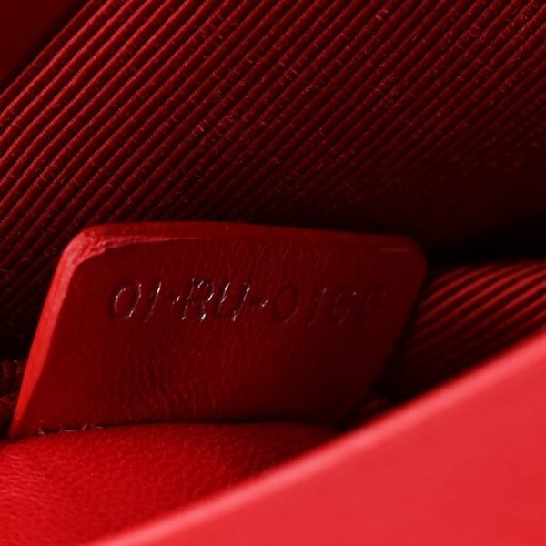 Lambskin Cannage Large Stardust Backpack Red