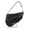 bffc956f2145f05e8a04425a26853a6a.jpg Shiny Goatskin Saddle Bag Black