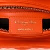 c29829eaa6caf452e79a5cfb4fd6a014.jpg Lambskin Cannage Medium Lady Dior Orange