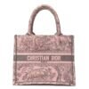 c2fea93af32b1d6f9e06bf706cc6025a.jpg Canvas Embroidered Small Dioriviera Toile De Jouy Book Tote Pink