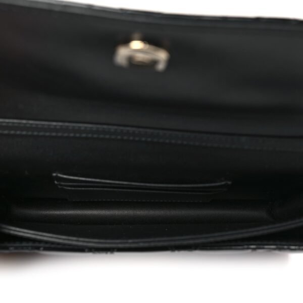 Patent Cannage Mini My Dior Bag Black