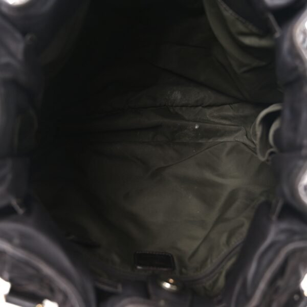 Nylon Cannage Medium Lovely Tote Brown