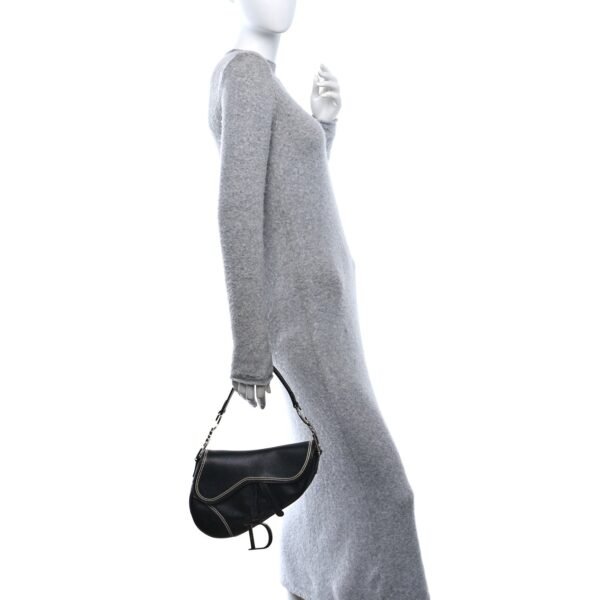 cb9cb1977ee2b21bfd7299bf881618cb.jpg Shiny Goatskin Saddle Bag Black