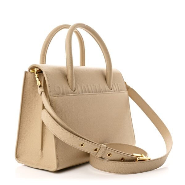 d0e15a0faf7b03d14bcd53a2e38a1d1e.jpg Grained Calfskin Medium St. Honore Tote Beige