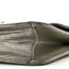 Metallic Lizard Miss Dior Promenade Pouch Gunmetal