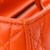 d2326bafec1190560bc1b63be51b5eef.jpg Lambskin Cannage Medium Lady Dior Orange