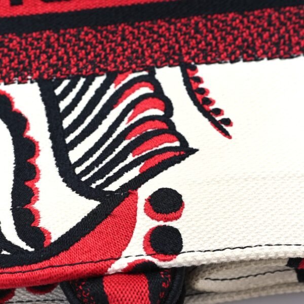 d264954dbfbc3f83ade0c3274ac37c3d.jpg Canvas Embroidered Medium Cupidon Book Tote Latte Multicolor