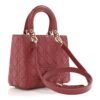 d72293eba390b4f05d778d75da643cc3.jpg Lambskin Cannage Medium Lady Dior Pink Honey