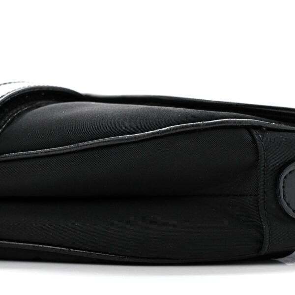 Nylon Saddle Bag Black