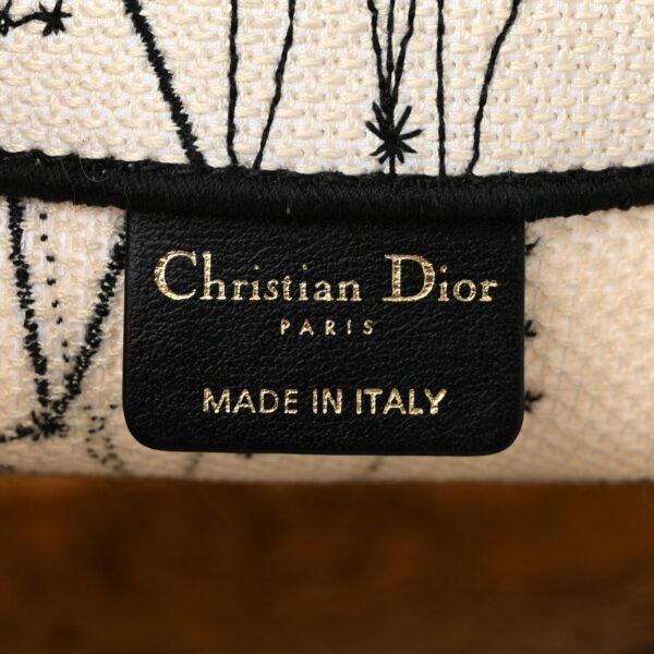 d9cd6a9e9f09a1619297a4eea6fc42e8.jpg Canvas Embroidered Zodiac Book Tote Latte Multicolor