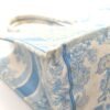 Canvas Embroidered Medium Dioriviera Toile De Jouy Book Tote Light Blue