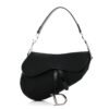 Nylon Saddle Bag Black
