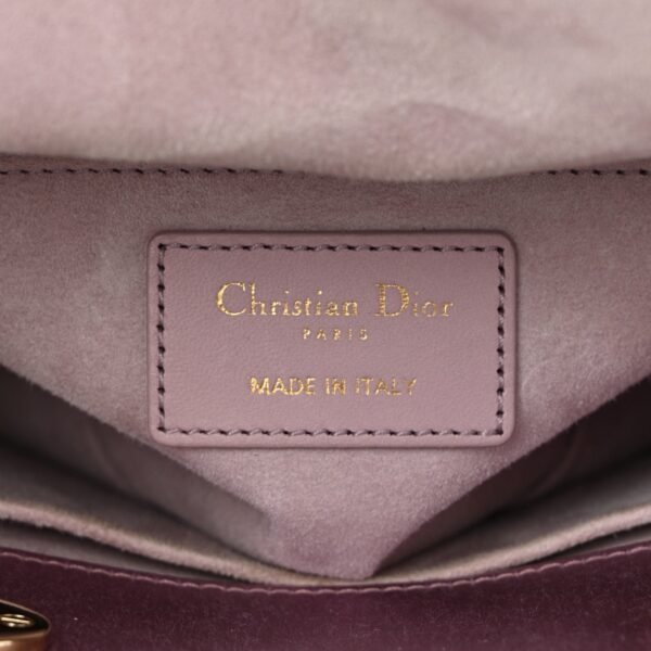 Satin Swarovski Crystal Cannage My ABC Lady Dior Pink