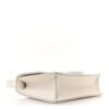 Ultra Matte Grained Calfskin 30 Montaigne Flap Bag White
