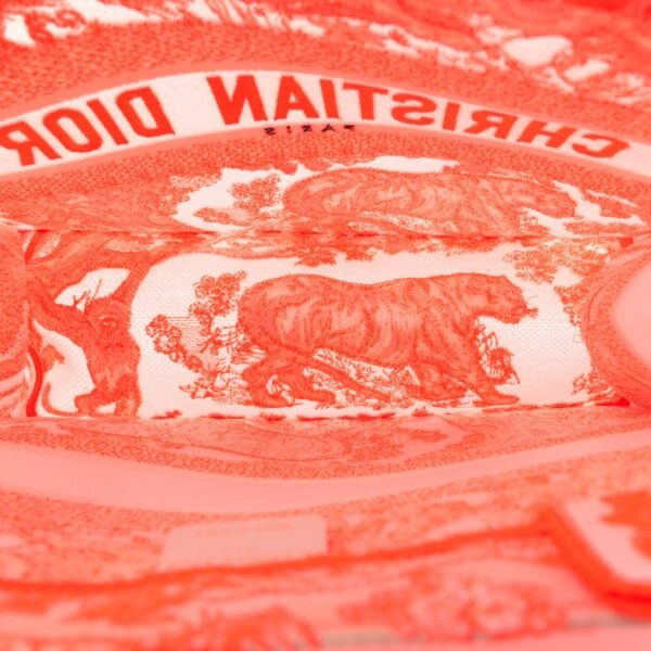 Transparent Canvas Embroidered Medium Dioriviera Toile De Jouy Book Tote