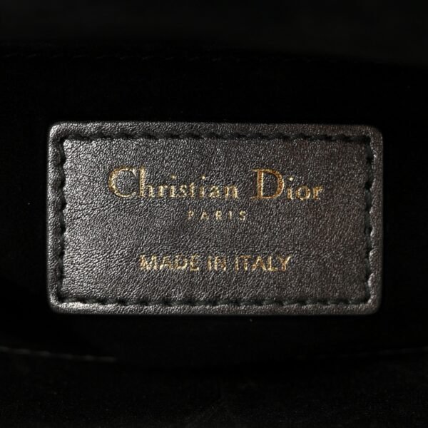 e1b9c581ff312eaaa0863b389210c40a.jpg Lambskin Cannage Small My ABCDior Lady Dior Metallic Grey