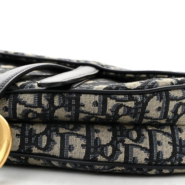 Oblique Saddle Bag Blue