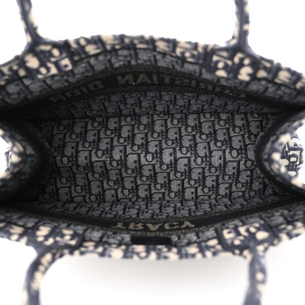 Oblique Medium Book Tote Blue Multicolor