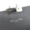 Metallic Lizard Miss Dior Promenade Pouch Gunmetal