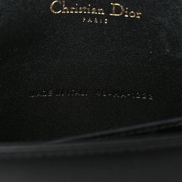 Lambskin Cannage Lady Dior Pouch Black