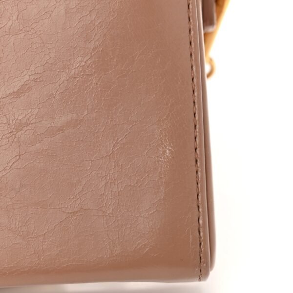 e5d94620df550db511a833bd886b15a2.jpg Smooth Calfskin Micro 30 Montaigne Flap Bag Pale Pink