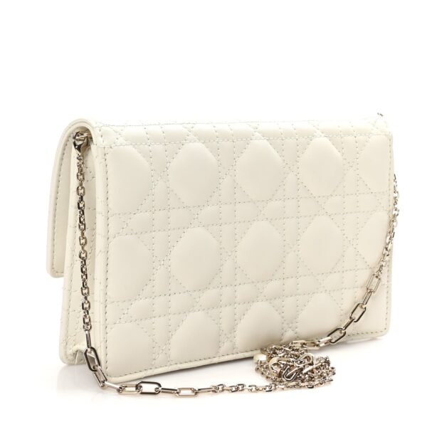 e6264d3454917510d5638cb1726a1e95.jpg Lambskin Cannage Chain My Dior Daily Chain Pouch Latte
