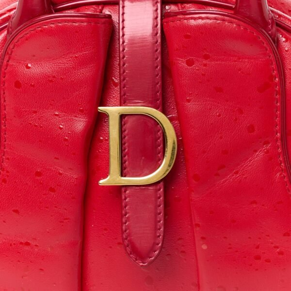 e7684ac99620774946e5d8aa6a84f735.jpg Calfskin Raindrop Saddle Bowler Red