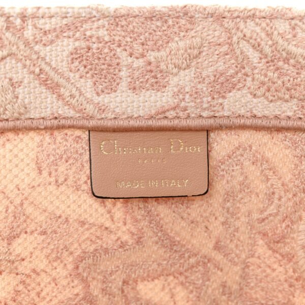 e811e3dcf92f9e0bfd8092d30bc63109.jpg Canvas Toile De Jouy Embroidered Large Book Tote Pink