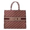 e8ab9d2c38db9bd89d389470e411baec.jpg Oblique Large Book Tote Burgundy Multicolor