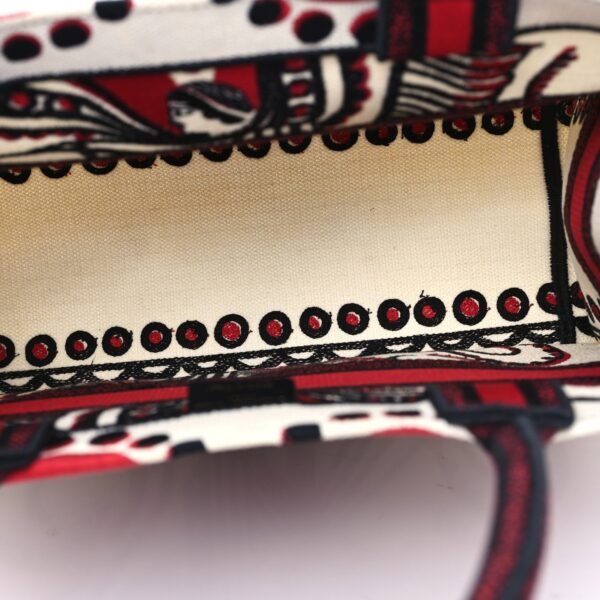 ee2873769ffb088995a0159cdb361a8c.jpg Canvas Embroidered Medium Cupidon Book Tote Latte Multicolor