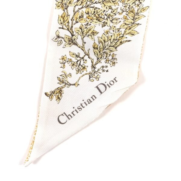 Silk Floral Mitzah Scarf Yellow