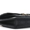 Lambskin Cannage Miss Dior Chain Pouch Black
