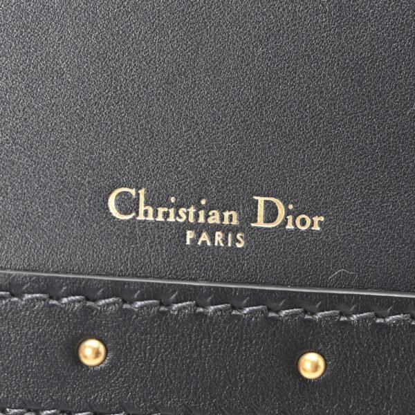 f25f5a4980a0c7e130037c632be78129.jpg Calfskin Studded Square Dioraddict Flap Black